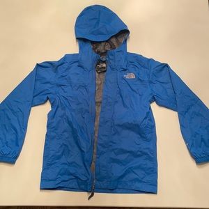 Boys medium North Face rain jacket.